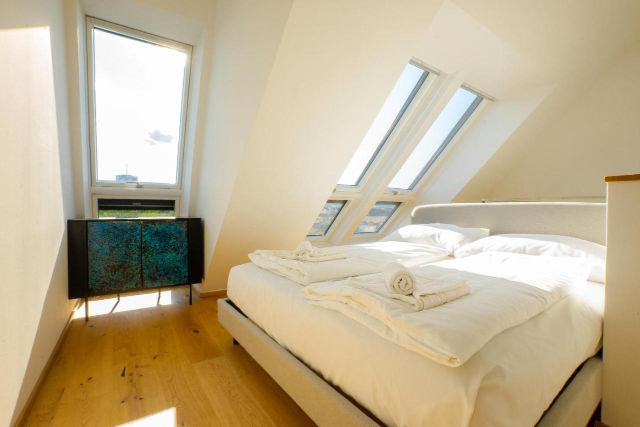Orestaliving - Penthouse In 2Nd District With View Vienna Esterno foto